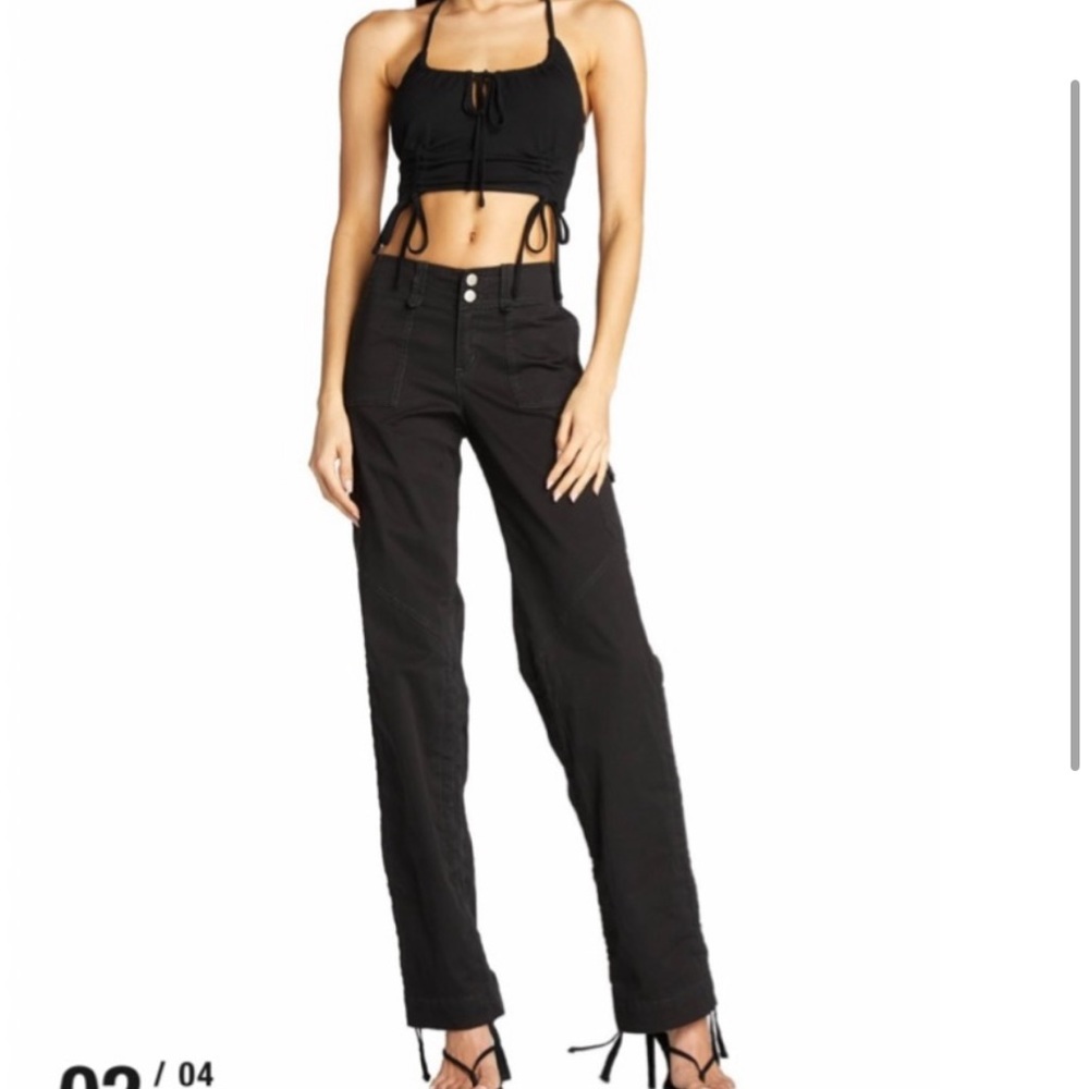 Iamgia black cargo pants